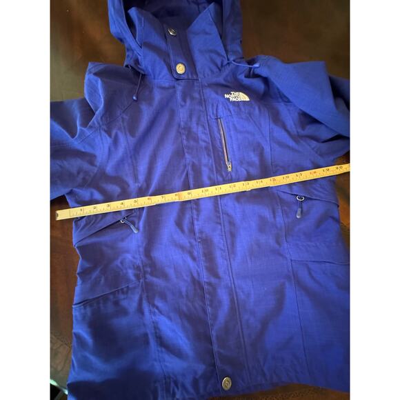 The North Face Women's Recco Hyvent Insulated‎ Hooded Ski Jacket Blue Small - Picture 9 of 12